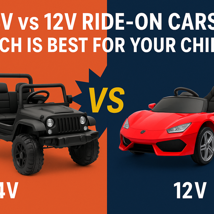 24V vs 12V Ride-On Cars: Which is Best for Your Child?