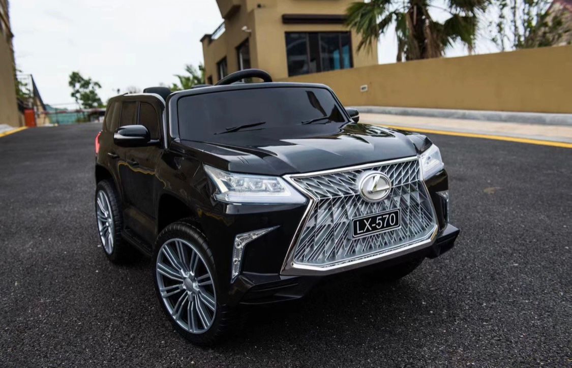 Lexus LX570 ride on car for kids Canada remote control rubber tires leather seats luxury SUV