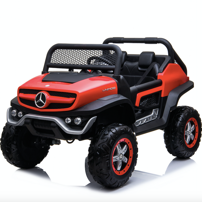Off road Mercedes ride on cars for kids Canada Unimog G63 AMG 24V G65 4x4 luxury SUV ride on