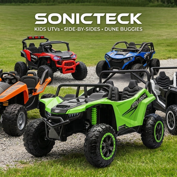 kids UTV side-by-side ride-on cars largest selection in Canada at SonicTeck
