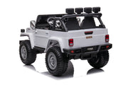 1974 Toyota LandCruiser 24V Ride-On Car – 2-Seater 4X4 SUV with Off-Road Suspension, Rubber Tires, Official Toyota Licensing, Working Headlights for Kids