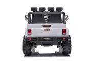 1974 Toyota LandCruiser 24V Ride-On Car – 2-Seater 4X4 SUV with Off-Road Suspension, Rubber Tires, Official Toyota Licensing, Working Headlights for Kids
