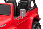 1974 Toyota LandCruiser 24V Ride-On Car – 2-Seater 4X4 SUV with Off-Road Suspension, Rubber Tires, Official Toyota Licensing, Working Headlights for Kids