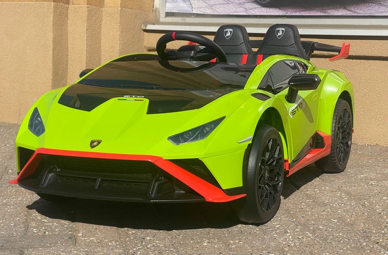 Lamborghini Huracan STO 24volts | Kids Ride on Car | Drifter | Remote | Bluetooth | Leather Seat | High-Speed