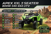 Best 24V UTV Apex ride on car 