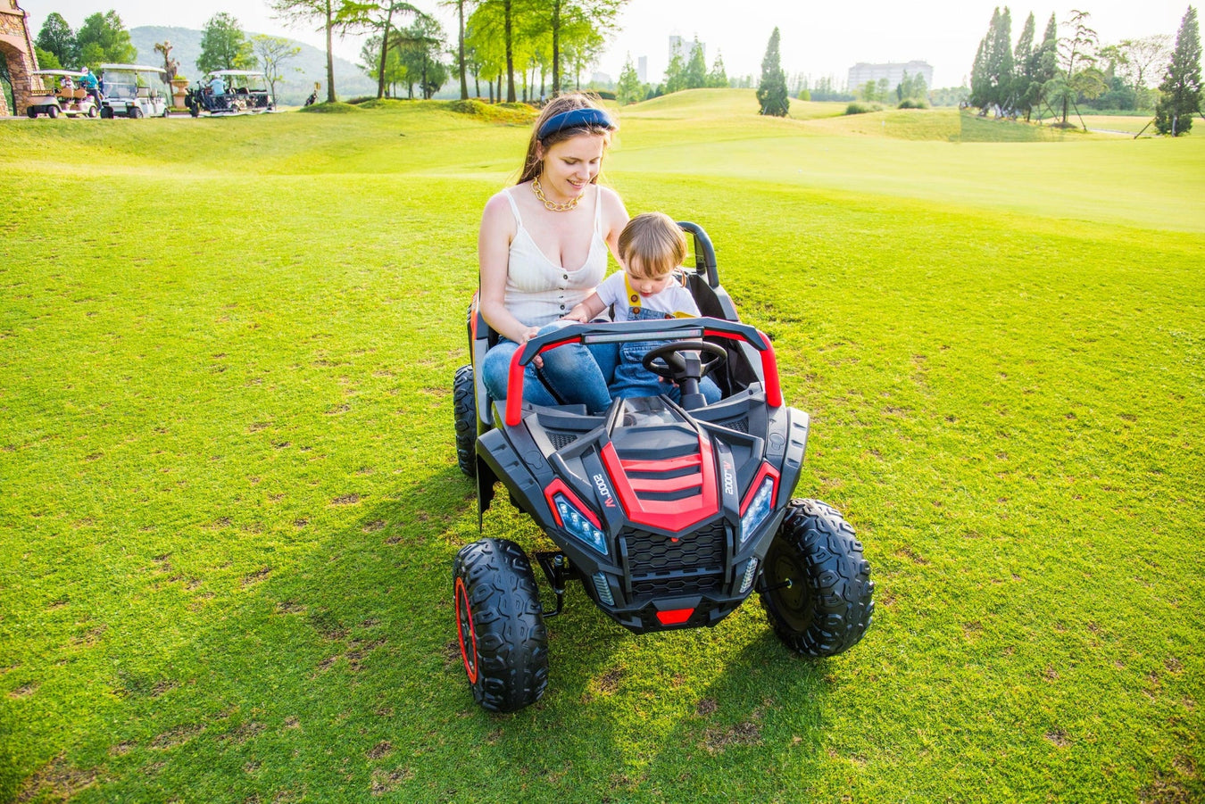 24V kids ride-on dune buggy collection with powerful, feature-packed models for outdoor adventure