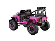 Monster Jeep 24V Ride-On Car – 2-Seater, 4X4 with 800W Motors, Lifted Suspension, Rubber Wheels, Bluetooth, LED Lights, and Parental Remote for Kids
