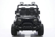 24V kids ride-on Jeep with bright LED lights and realistic details