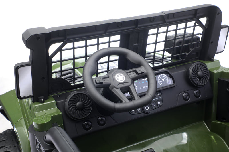 24V remote control kids Jeep designed for fun, safety, and realistic play
