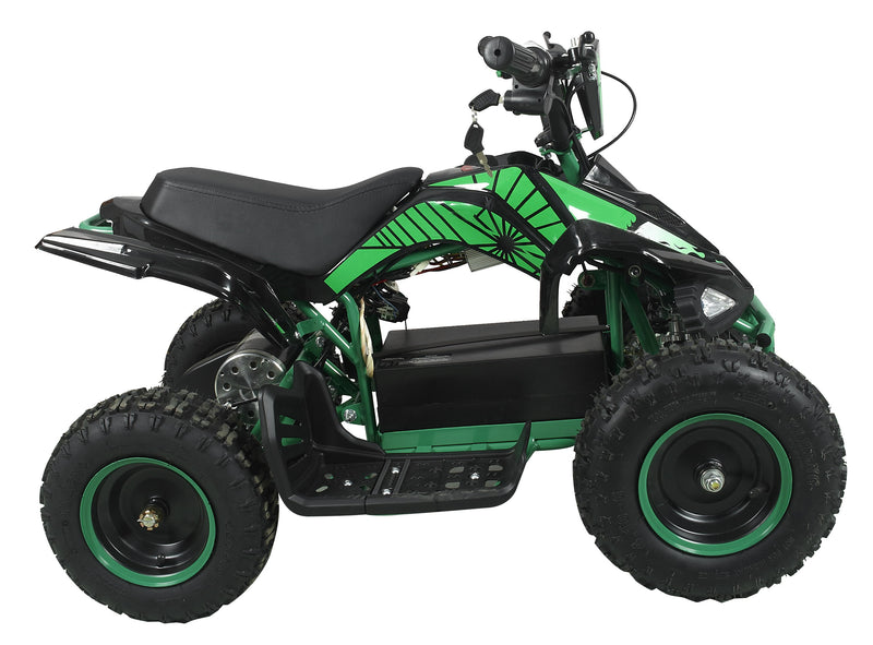 36V electric kids ATV quad bike designed for outdoor riding adventures