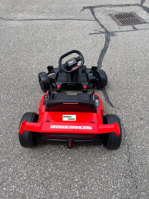 Brushless_go_kart_24Volts_Electric_On_Go-Kart_24Volts_High_Speed_Go-Kart_Sonicteck_24v_Go-Kart_ToyCarsCanada_Red-Go-Kart