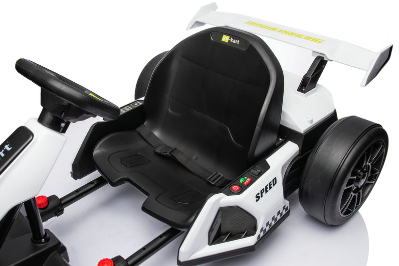 Brushless_go_kart_24Volts_Electric_On_Go-Kart_24Volts_High_Speed_Go-Kart_Sonicteck_24v_Go-Kart_ToyCarsCanada_White-Go-Kart