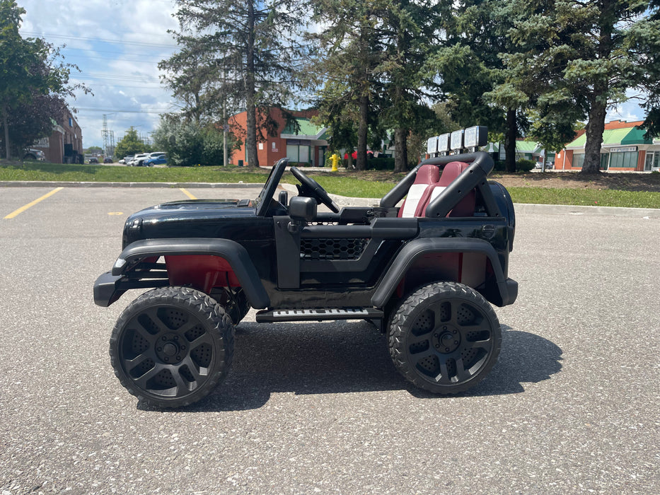 2025 Monster Jeep Quad 4x4 | Leather Seats | 2 Seater | Ride on Car | Remote Control | Off-Road Rubber Tires