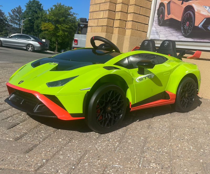 Lamborghini Huracan STO 24volts | Kids Ride on Car | Drifter | Remote | Bluetooth | Leather Seat | High-Speed