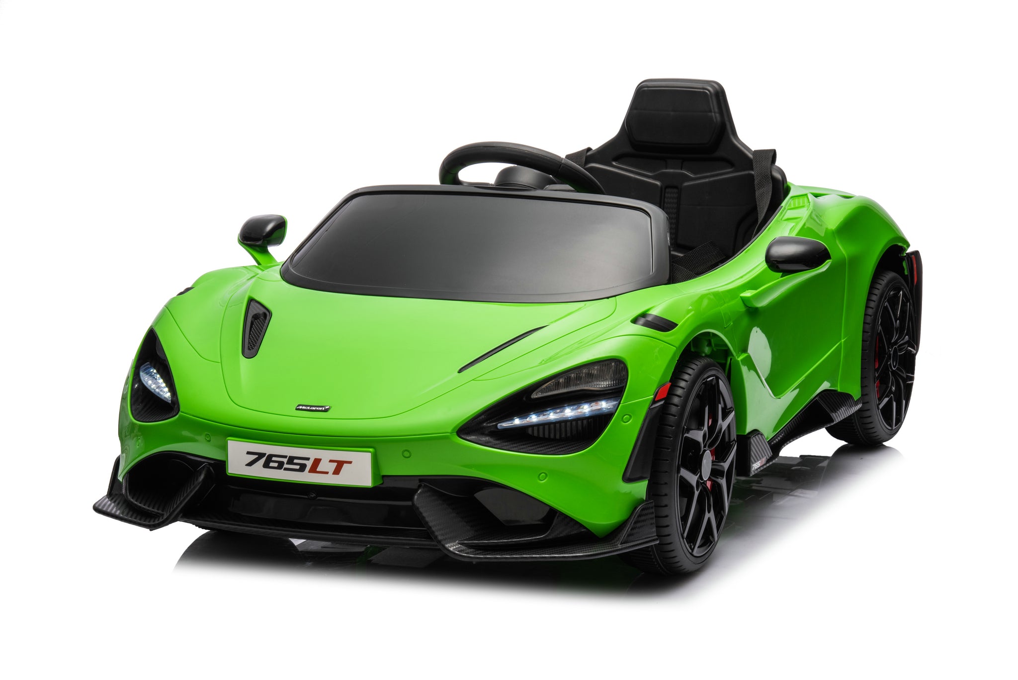 McLaren 765LT 12V Kids Ride-On Car | Remote Control, Leather Seat