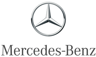 Mercedes-Benz logo displayed on a kids ride-on car, highlighting the premium branded styling of SonicTeck's ride-on vehicle.