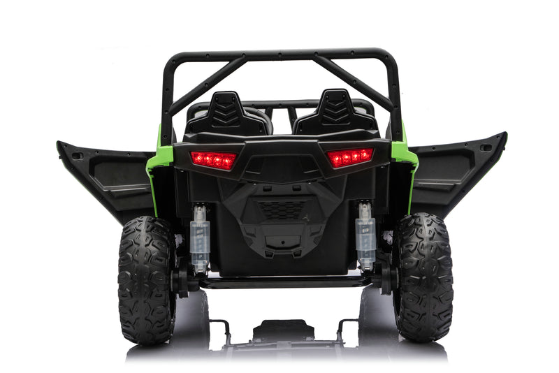 Close-up view of the Apex XXL off-road wheel and tire.