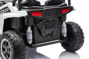 Rear view of the Apex XXL 24V kids ride-on UTV.