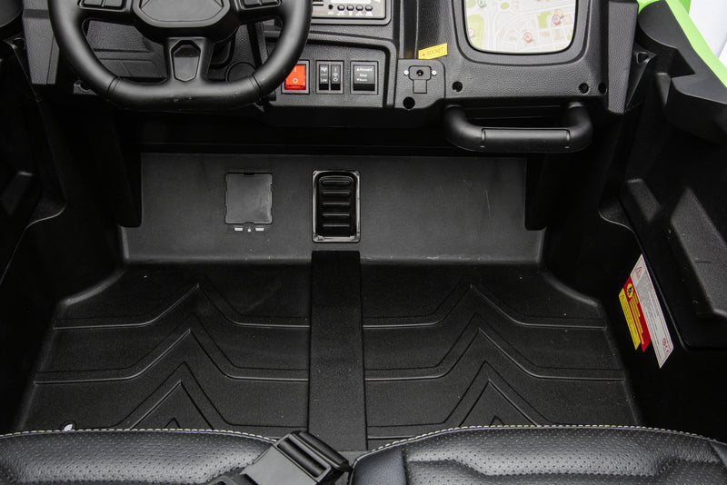 True 4x4 drive system for better outdoor performance.