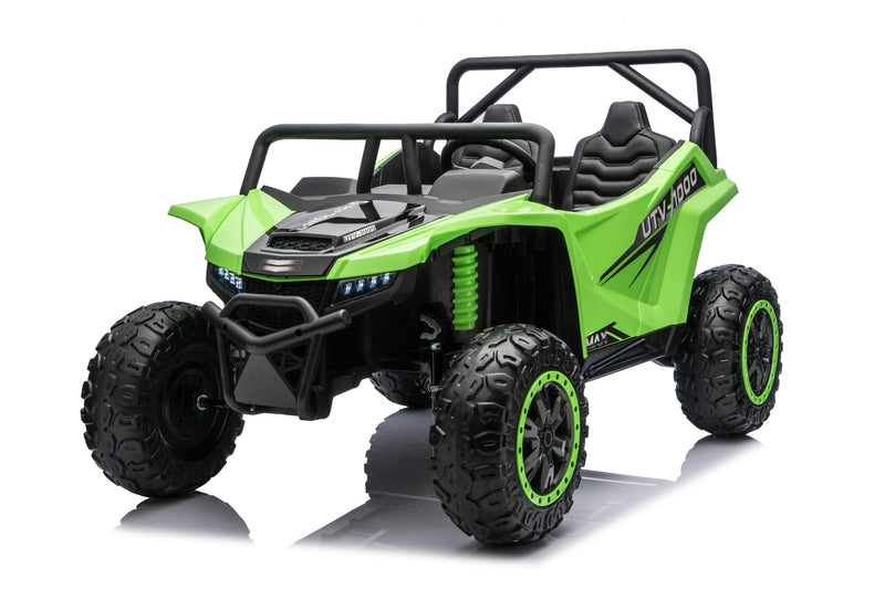 Apex XXL premium 24V ride-on car with off-road styling.
