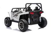 Apex XXL ride-on UTV driving on pavement.