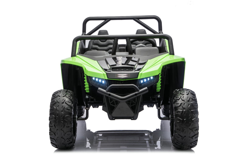 800W Apex XXL 24V 4x4 ride-on UTV with premium features.