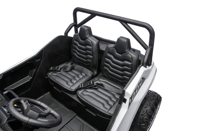 Premium Apex XXL kids electric UTV with 800W 4x4 power.