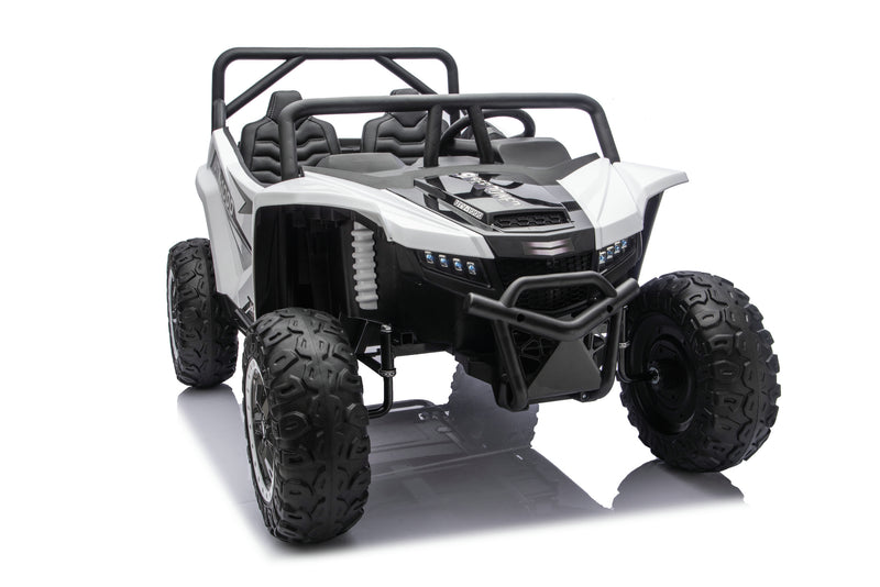 Premium outdoor electric ride-on UTV for children.