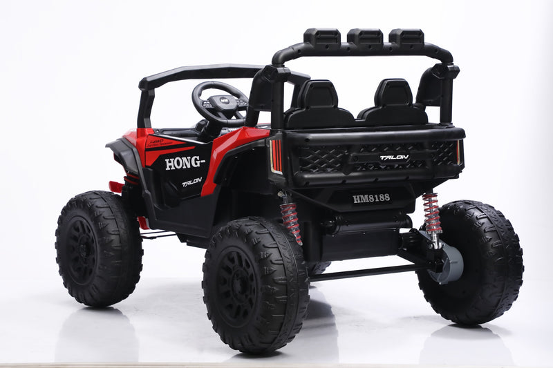 Two seats inside BLAZER 24V kids UTV