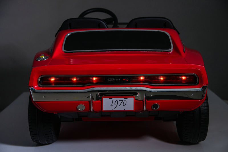 LED taillights on Dodge Charger ride-on
