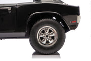 EVA rubber tires on Dodge Charger ride-on