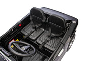 remium leather seats inside Dodge Charger ride-on