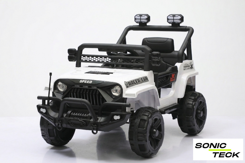 Kids electric Jeep Wrangler with LED headlights
