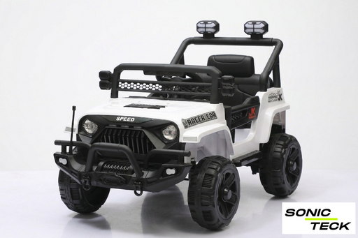 Kids electric Jeep Wrangler with LED headlights
