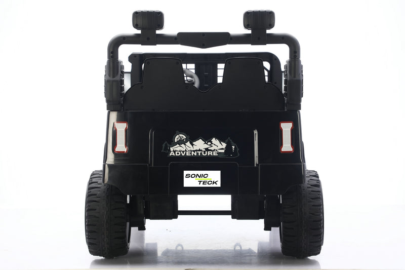 Kids ride-on Jeep for two children with powerful 24V battery and remote control
