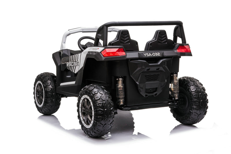Kids_utv_2_seater_24_Volts_UTV_Dune Buggy_Turbo_XXL_SonicTeck_24V_Kids_ride_on_Car_A032_white_