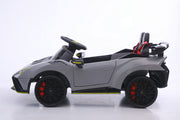 Suspension system on Licensed Lamborghini Huracán STJ ride-on vehicle