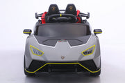 Side profile of Licensed Lamborghini Huracán STJ kids electric ride-on car