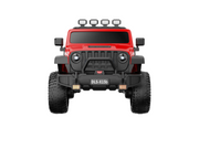 Monster Jeep 24V Ride-On Car – 2-Seater, 4X4 with 800W Motors, Lifted Suspension, Rubber Wheels, Bluetooth, LED Lights, and Parental Remote for Kids