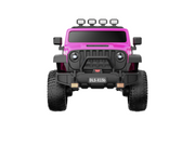 Monster Jeep 24V Ride-On Car – 2-Seater, 4X4 with 800W Motors, Lifted Suspension, Rubber Wheels, Bluetooth, LED Lights, and Parental Remote for Kids