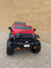 Monster Jeep 24V Ride-On Car – 2-Seater, 4X4 with 800W Motors, Lifted Suspension, Rubber Wheels, Bluetooth, LED Lights, and Parental Remote for Kids