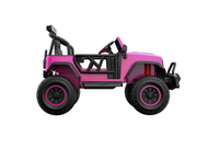 Monster Jeep 24V Ride-On Car – 2-Seater, 4X4 with 800W Motors, Lifted Suspension, Rubber Wheels, Bluetooth, LED Lights, and Parental Remote for Kids