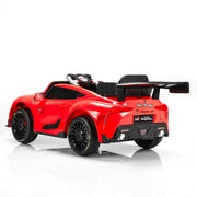 Toyota GR Supra GT4 licensed 12V ride on car side view at SonicTeck