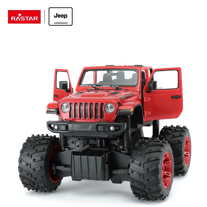 R/C JEEP Wrangler JL with Off-Road Big Foot Design | Rastar 1:14