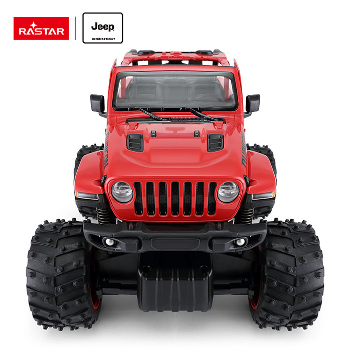 R/C JEEP Wrangler JL with Off-Road Big Foot Design | Rastar 1:14