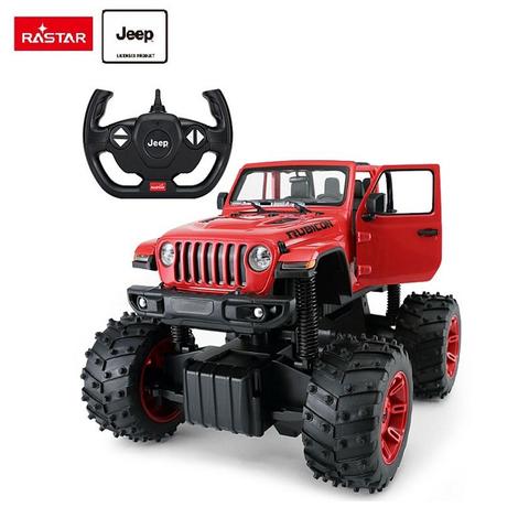 R/C JEEP Wrangler JL with Off-Road Big Foot Design | Rastar 1:14