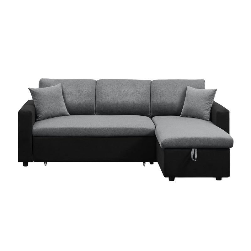 Hanna Sectional Couch w/Storage & Pullout Bed