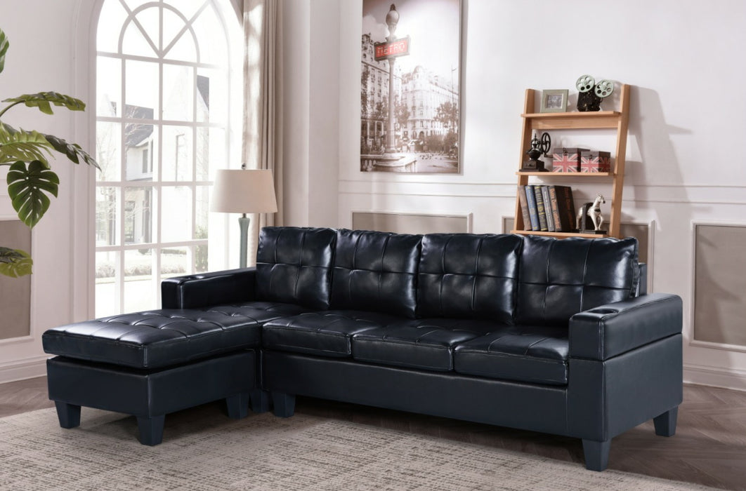 Majestic Leather Sectional Couch