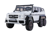 Ride on Car - 2 Seater _ Mercedes Benz G63 6x6 AMG with Adult Seat - 24 Volts -Electric Kids Car - Remote Control