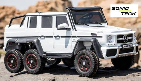 Ride on Car - 2 Seater _ Mercedes Benz G63 6x6 AMG with Adult Seat - 24 Volts -Electric Kids Car - Remote Control